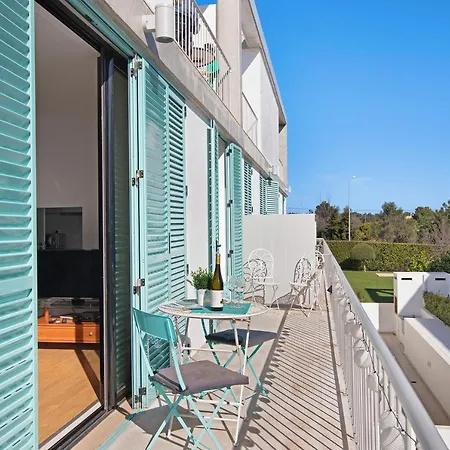 公寓 Apartamento Mar Azul 卡巴纳斯·德·塔维拉